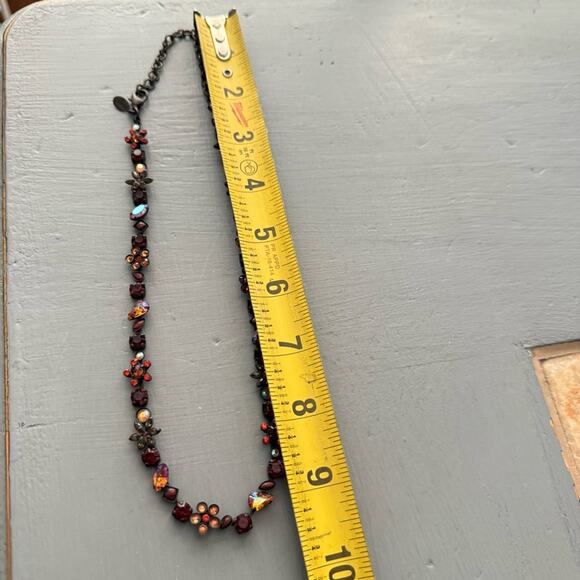 Sorrelli Crystal Brass Tone Necklace - Picture 9 of 11